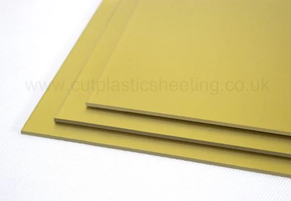 1mm 6mm Mirrored Acrylic Sheet Gold Acrylic Sheet -WallisPlastic