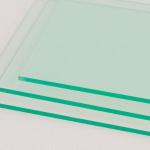 Glass Effect Green Edge Acrylic Discs | 3, 5, 8 & 10MM | CPS